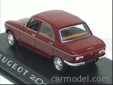 NOREV 472411 Scale 1/43 | PEUGEOT 204 BERLINE BORDEAUX