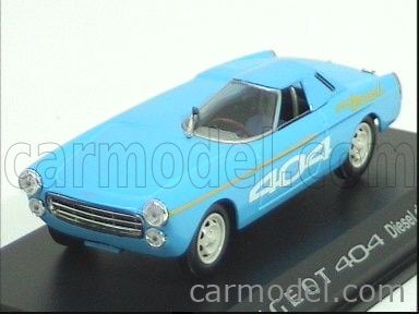 NOREV 474442 Scale 1/43 | PEUGEOT 404 DIESEL RECORD LIGHT BLUE