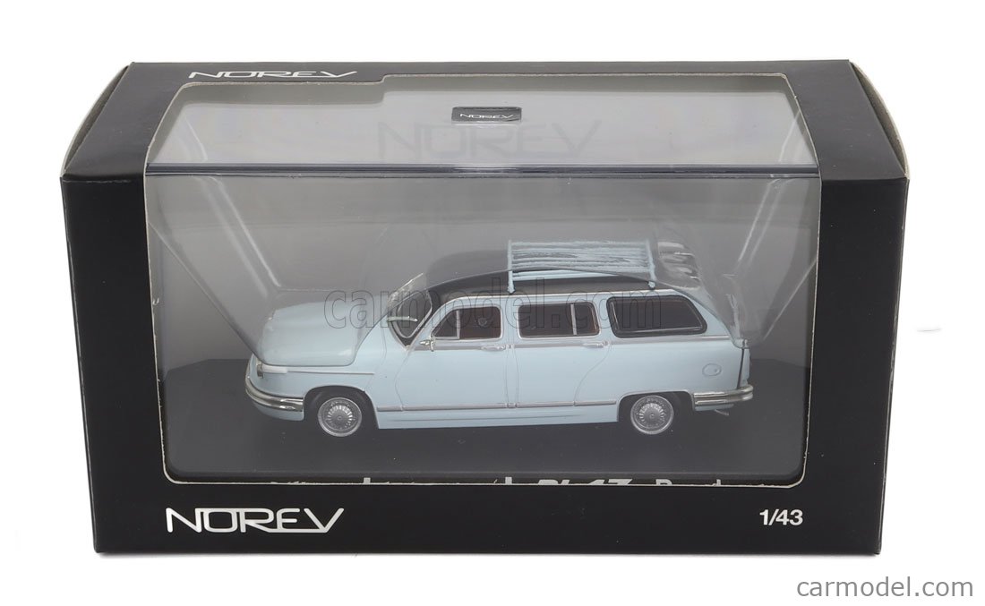 NOREV 1/43 Panhard PL17 – Mauve Clair – Miniature Ancienne En Boîte – France