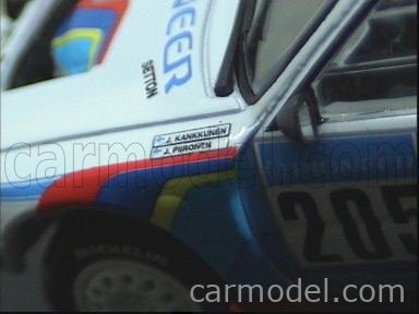 Provence Moulage Kit Monté 1/43 - Peugeot 205 T16 Paris Dakar