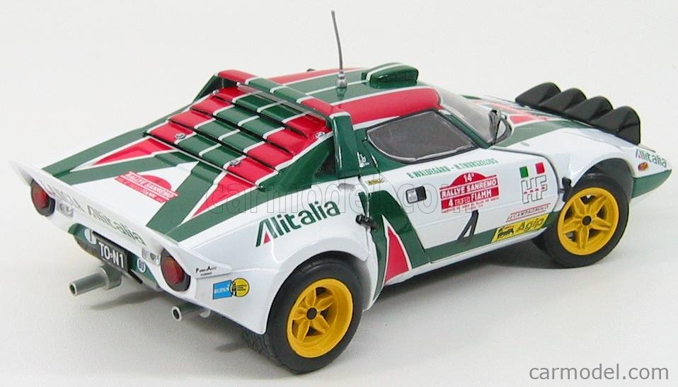 Lancia Stratos HF Safari Rallye 1976 - Spark 1/43 - Modèle Neuf