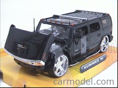 JADA 53007 Scale 1/24 | HUMMER H2 CITY KUSTOMS - TUNING BLACK