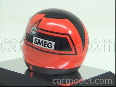 HACHETTE HA01 Scale 1/6 | CASCO - HELMET LABATT - GILLES VILLENEUVE - F1  1980 ORANGE BLACK
