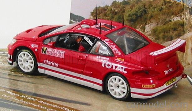 gronholm 7 m rallye monte carlo 2005 ~ new Peugeot 307 wrc no 