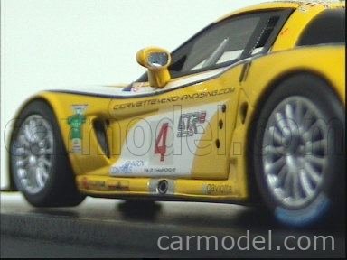 Spark Corvette C6R N°4 1/43 - 3e Aux 24H De Spa 2006, Modèle De Précommande