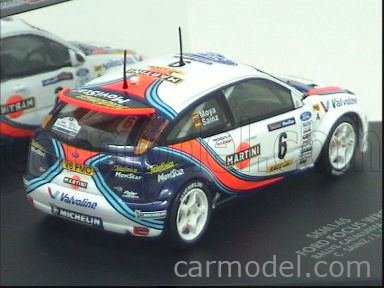 VITESSE SKM145 Scale 1/43 | FORD ENGLAND FOCUS N 6 WRC RALLY CATALUNYA ...