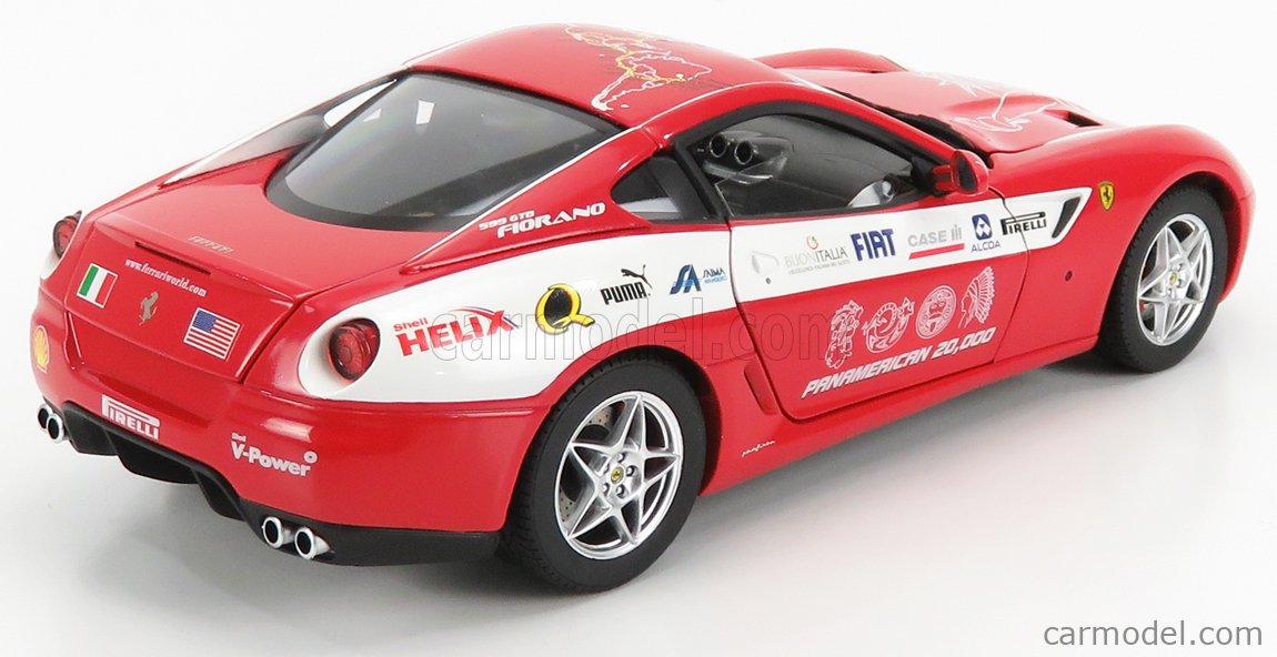 ミニカー PANAMERICAN20,000 Ferrari 599GTB FIORANO 1:43 Ferrari 599 GTB Fiorano Panamerican 20,000 1/43