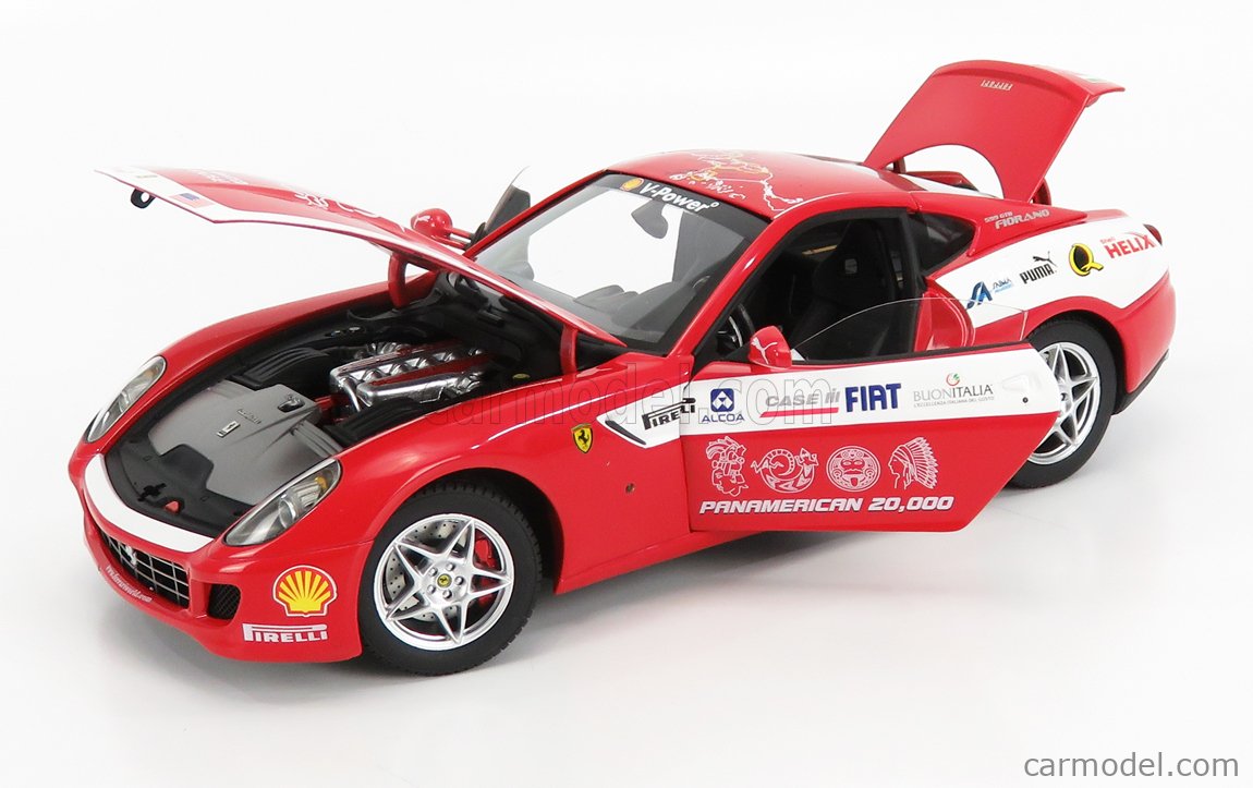 マテル エリート 1/18フェラーリ 599 GTB FIORANO 1/18 Hot Wheels Hotwheels Elite Ferrari 599 GTB 599GTB