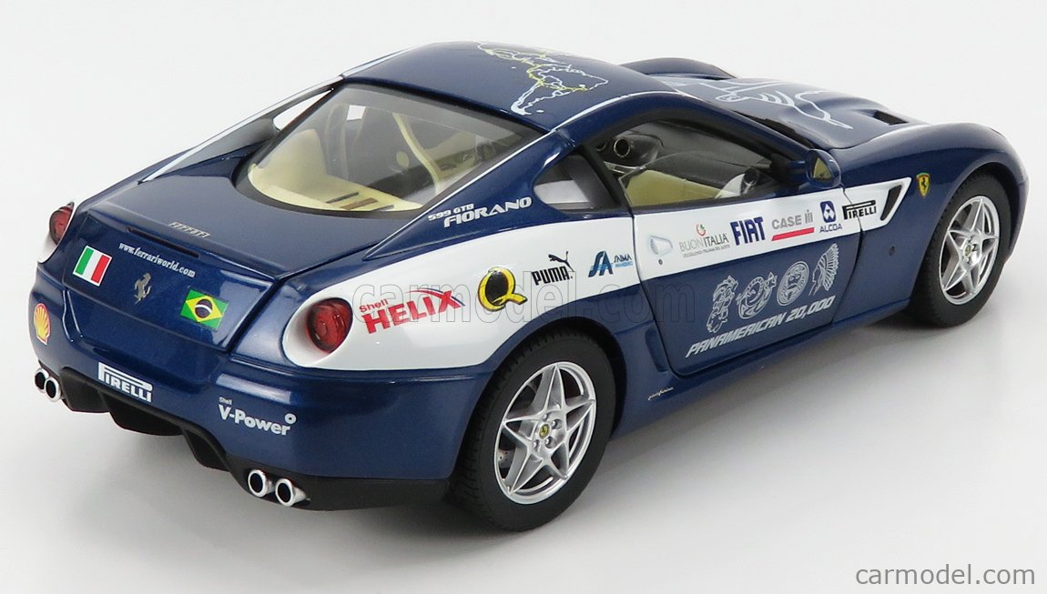 MATTEL HOT WHEELS L7125 Scale 1/18 | FERRARI 599 GTB FIORANO