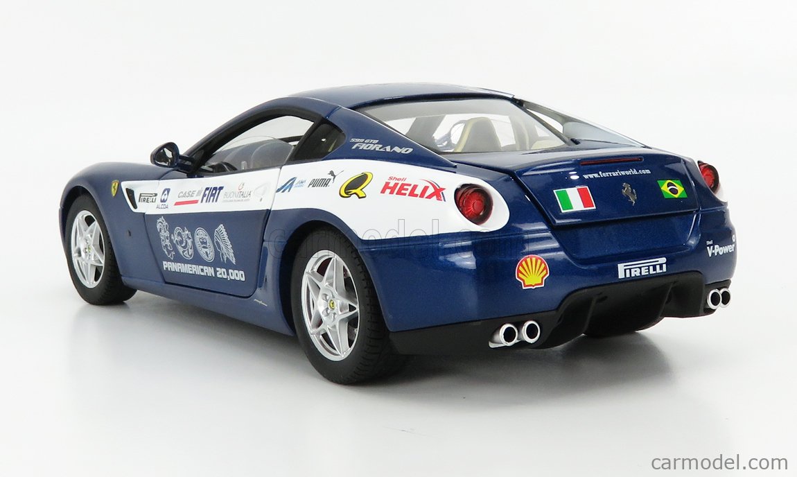 MATTEL HOT WHEELS L7125 Scale 1/18 | FERRARI 599 GTB FIORANO