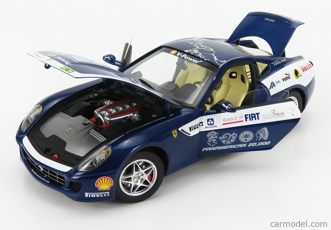 MATTEL HOT WHEELS L7125 Scale 1/18 | FERRARI 599 GTB FIORANO