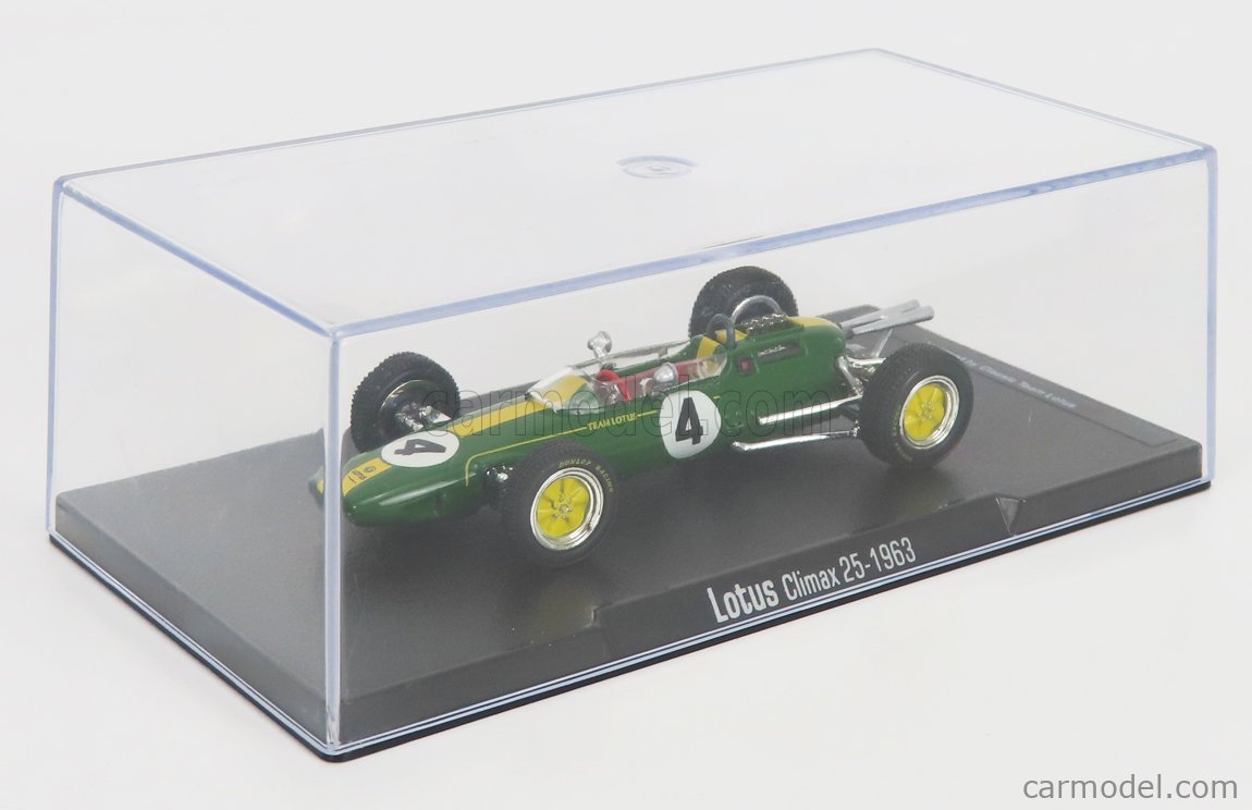 Miniature Atlas Editions F1 1/43 – Lotus Climax 25 N°31 – Jim Clark 1963 – Occasion