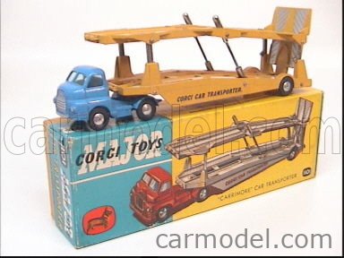 Corgi store car transporter