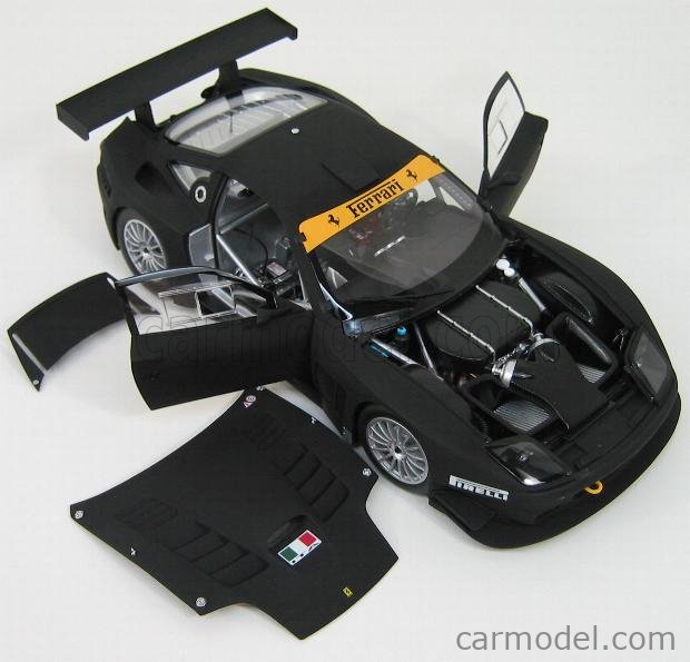 KYOSHO 08392A Масштаб 1/18 | FERRARI 575GTC EVOLUZIONE 2005 MATT BLACK