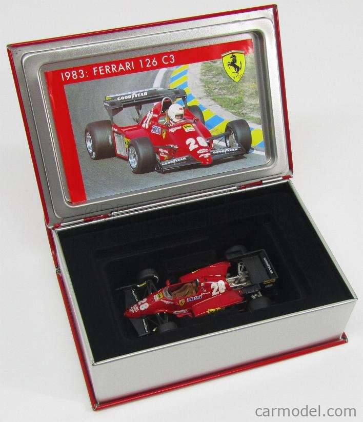 IXO-MODELS SF08/83 Scale 1/43 | FERRARI F1 126 C3 N 28 SEASON 1983 RENE ...