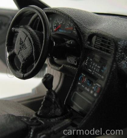 Miniature Chevrolet Corvette 1997 Argent 1/18 BURAGO Réf. 3056 av
