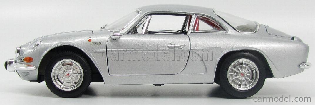 BURAGO 3012 Scale 1/16 | RENAULT ALPINE A110 1600S 1971 SILVER