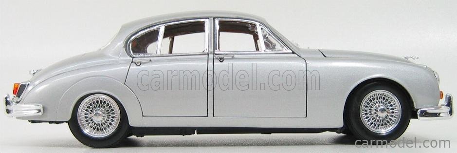 Jaguar MK2 1959 Rouge - Bburago 1/18 - Miniature Métal - Boîte NEUVE