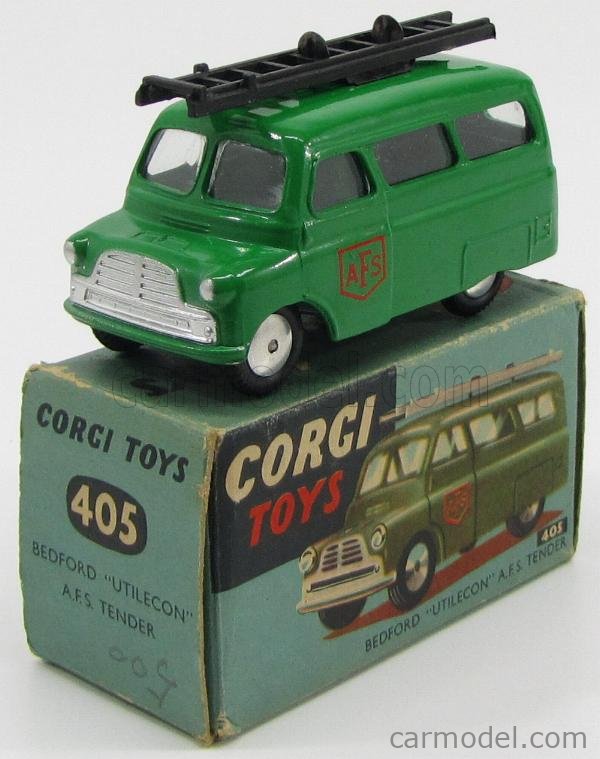 CORGI 405 Scale 1/43 | BEDFORD UTILECON AFS TENDER VAN GREEN