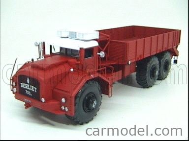 Berliet T100 n°1 1960 Rouge sans ridelles 1/43 - Norev