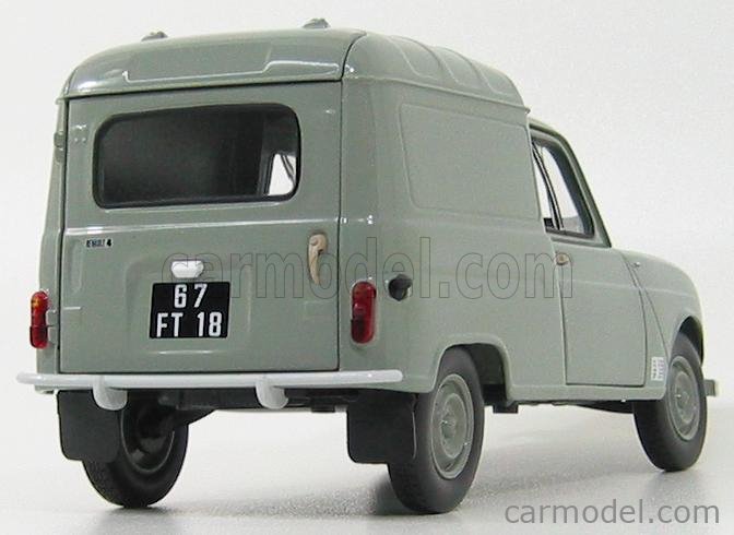RENAULT 4 L fourgonnette grise de 1966 NOREV 1/18e 185190