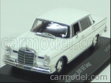 1/43 メルセデス ベンツ 300 SE lang 1965 ホワイト メルセデスベンツ 300 SE `Lang`s Car` 1965 (ホワイト