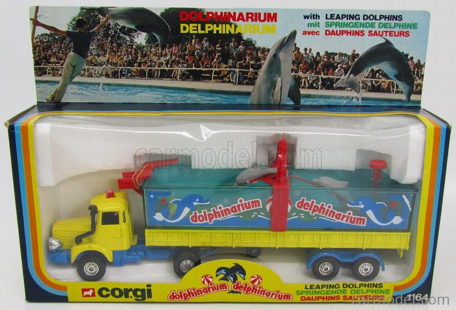 Corgi Toys - Échelle 1/48 - Berliet Dolphinarium No.1164 - Catawiki