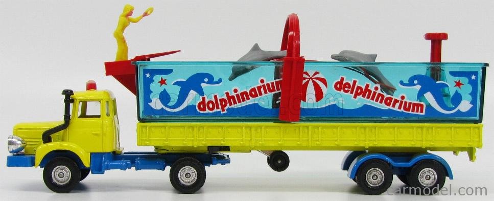 Corgi Major toys: Rare Berliet Dolphinarium - Jeux & Jouets
