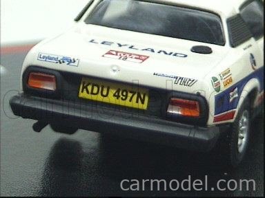 Miniature Triumph TR7 1/76 Oxford Cabriolet Metallise Türkis - Voiture