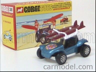 Miniature Corgi Whizzwheels – GP Beach Buggy N°381 – Échelle 1/43 – Occasion