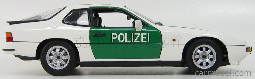 Corgi Vintage CG40 - Porsche 924 Police - Noir Et Blanc - 11.5cm - Occasion