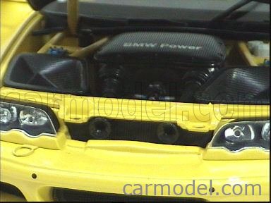 未開封 1/18 BMW M3 GTR Street 2001 yellow BMW M3 GTR STREET 2001 By minichamps 1:18 scale — CS-DIECAST