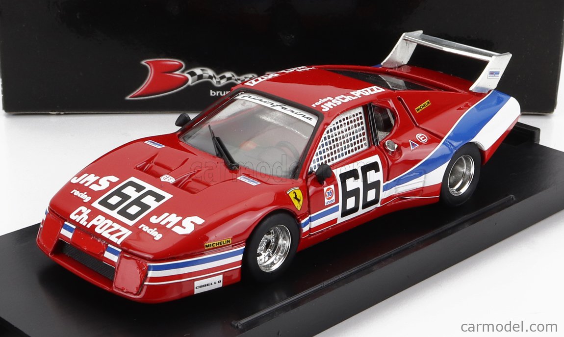 BRUMM R413 Scale 1/43 | FERRARI 512BB LM 4.9L TEAM JMS RACING