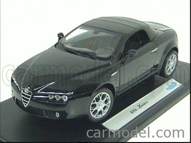 WELLY 18007HW Scale 1/18 | ALFA ROMEO SPIDER 2006 SOFT TOP BLACK