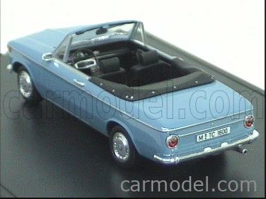 BMW 1600 Cabriolet Granada Red 1:43 80420145817 MINICHAMPS
