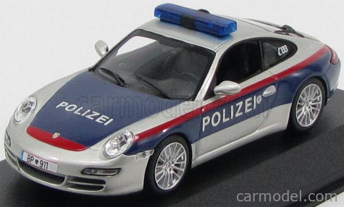 Porsche - Cayenne Police 2008 - Minichamps - 1/43 - Autos Miniatures Tacot