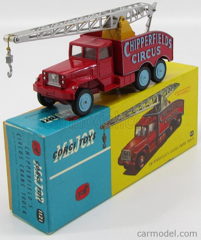CORGI 1121 Scale 1/43 CHIPPERFIELD'S 6X6 INTERNATIONAL CIRCUS