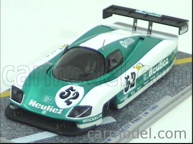 BIZARRE BZ195 Scale 1/43 | WM PEUGEOT P489 N 52 LE MANS 1989 WHITE