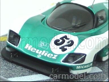 ビザール 1/43 WM プジョー P489 1989 ル・マン24時間 BIZARRE BZ195 Scale 1/43 | WM PEUGEOT P489 N 52 LE MANS 1989 WHITE