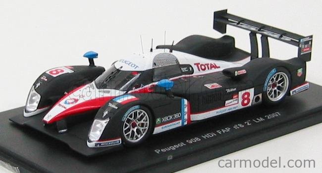 Peugeot 908 Hdi FAP #8 LM 2007 87S013 Spark 1:87 New in a box! 