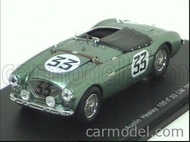 AUSTIN - HEALEY 100 N 33 LE MANS 1953 M.BECQUART - G.WILKINS