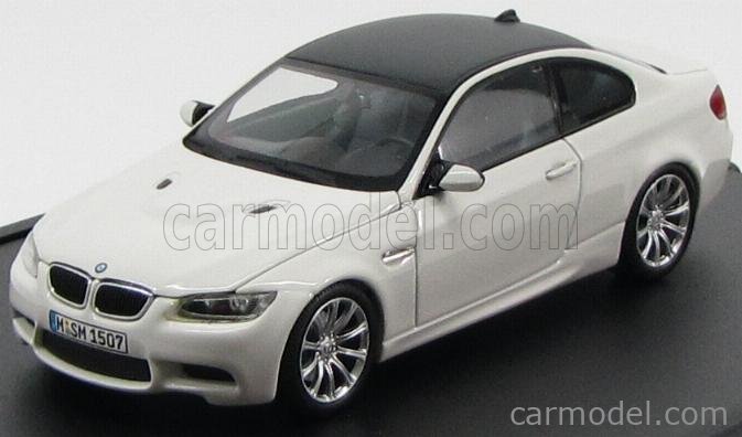 人気得価ミニチャンプス 1/43 BMW E92 M3 クーペ ホワイト ディーラー ミニカー