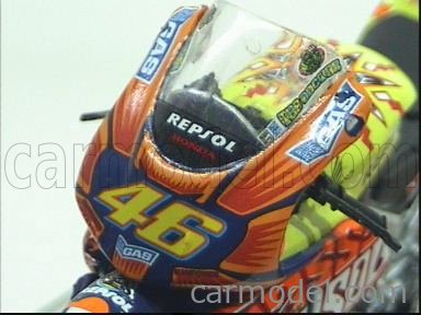 Casques Moto Gp  Valentino Rossi - 2007 - Mugello Échelle 1/5 Altaya