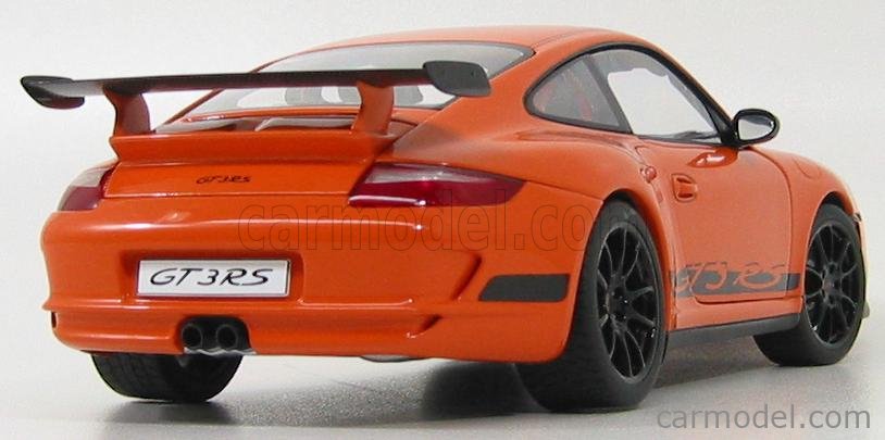 オートアート 1/12 ポルシェ 911 997 GT3 RS オレンジ 1/12 AUTOart PORSCHE 911 (997) GT3 RS - ORANGE WITH BLACK STRIPES