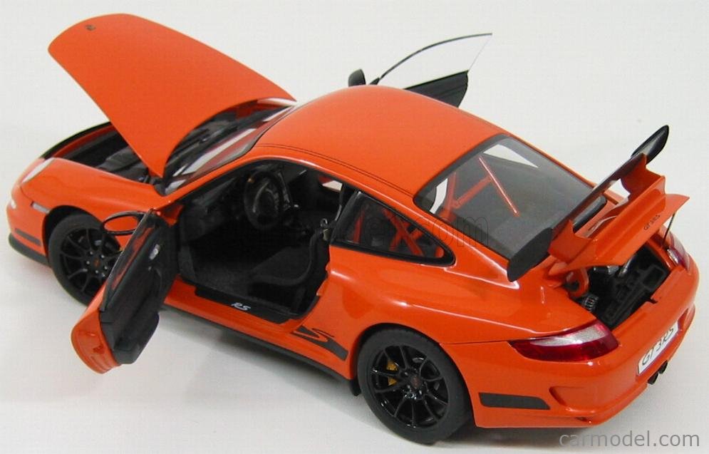 AUTOART 77991 Scale 1/18 | PORSCHE 911 997 GT3 RS 2007 ORANGE