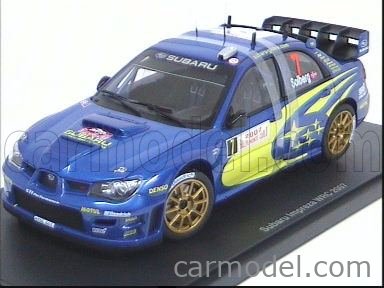 SUBARU - IMPREZA WRC N 7 RALLY MONTECARLO 2007 P.SOLBERG - P.MILLS