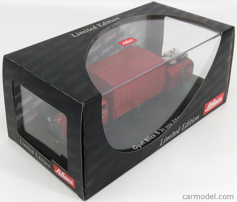 SCHUCO OPEL BLITZ S 3T pompiers Feuerwehr ( sans l'étui carton