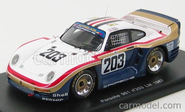 PORSCHE - 911 961 N 203 24h LE MANS 1987 R.METGE - C.HALDI - K.NIEROP