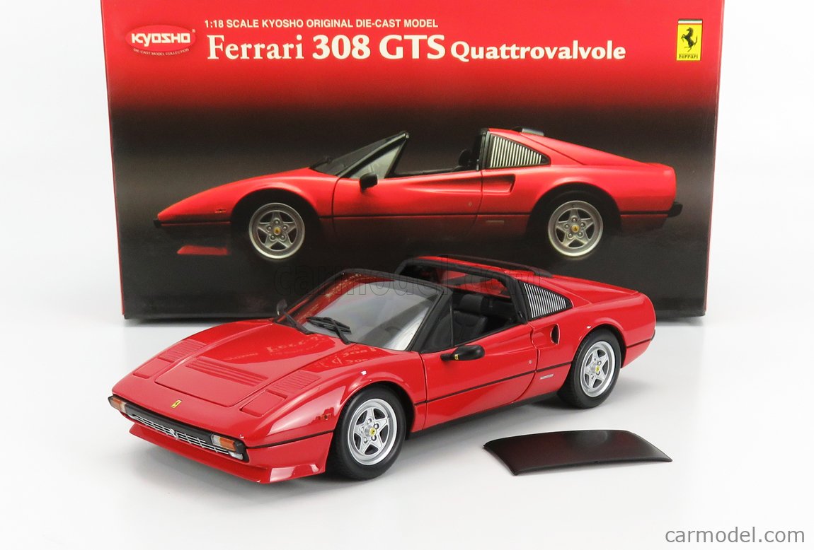 Kyosho 08184r Scale 1 18 Ferrari 308 Gts Quattrovalvole Red