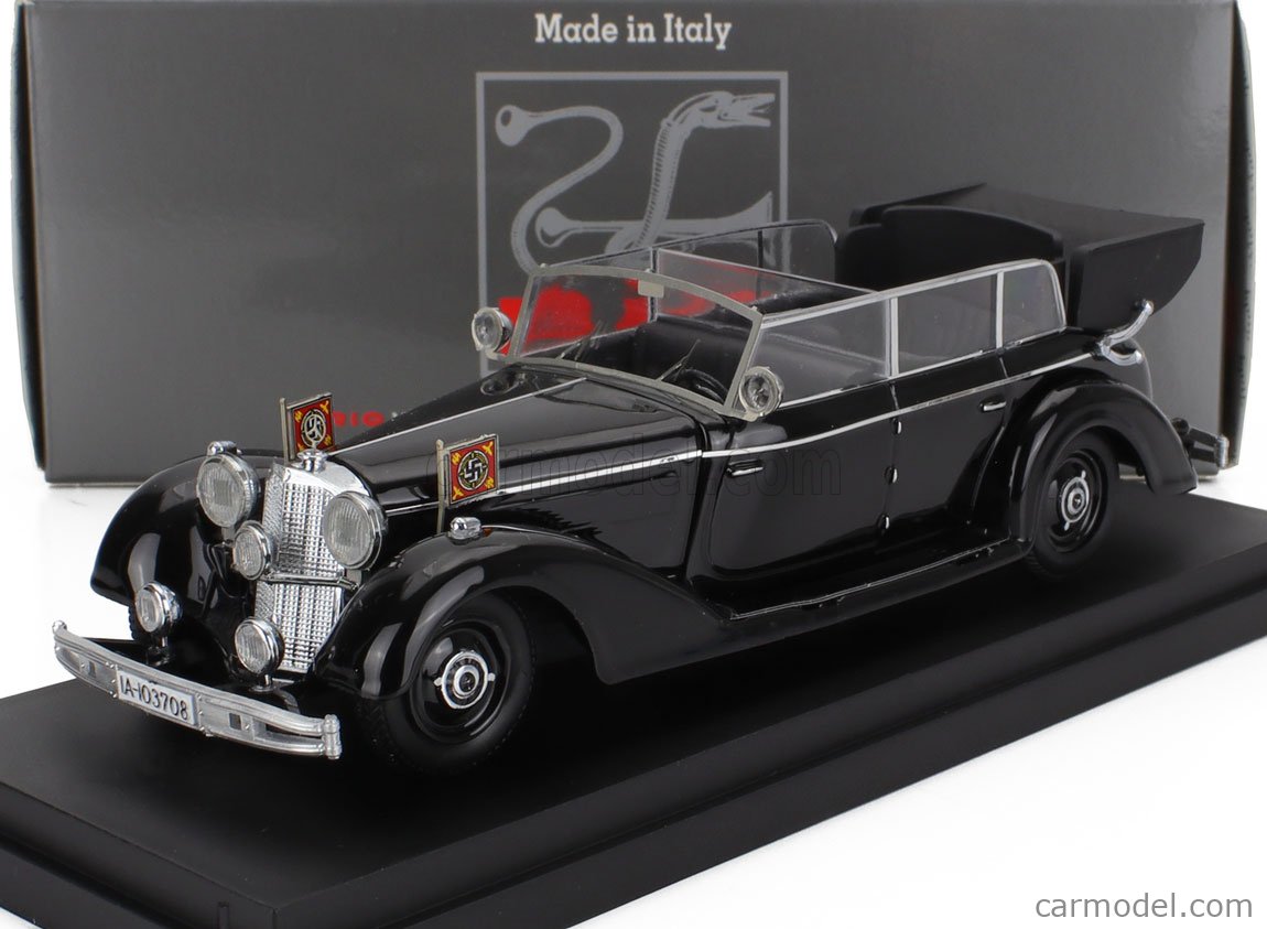 RIO-MODELS 4064 Scale 1/43 | MERCEDES BENZ 770K III REICH 1942 BLACK